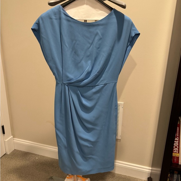 MM Lafleur Jillian dress blue 6 office style - Picture 2 of 4
